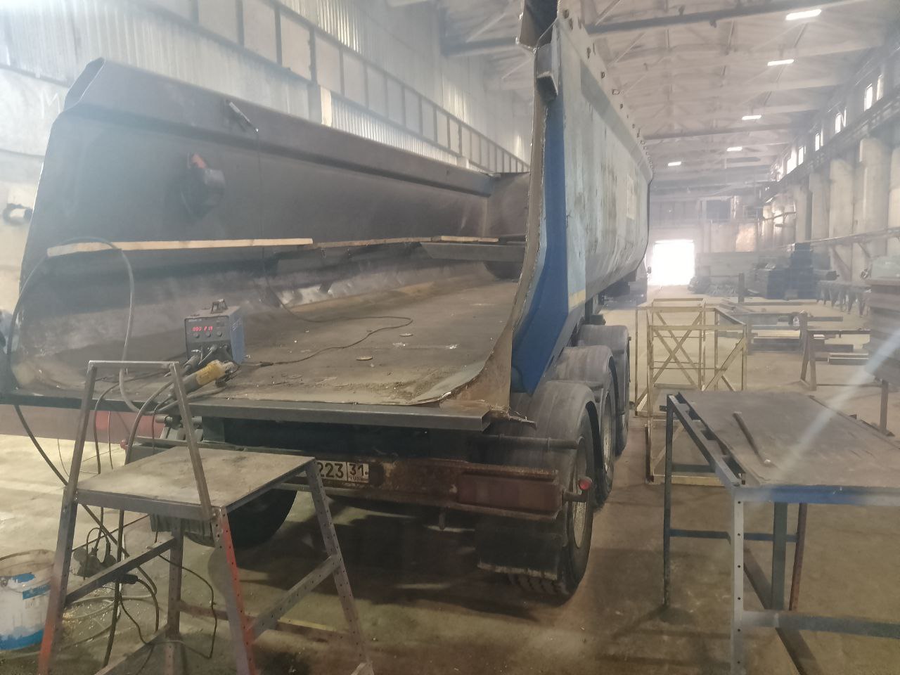 Ремонт кузова самосвала